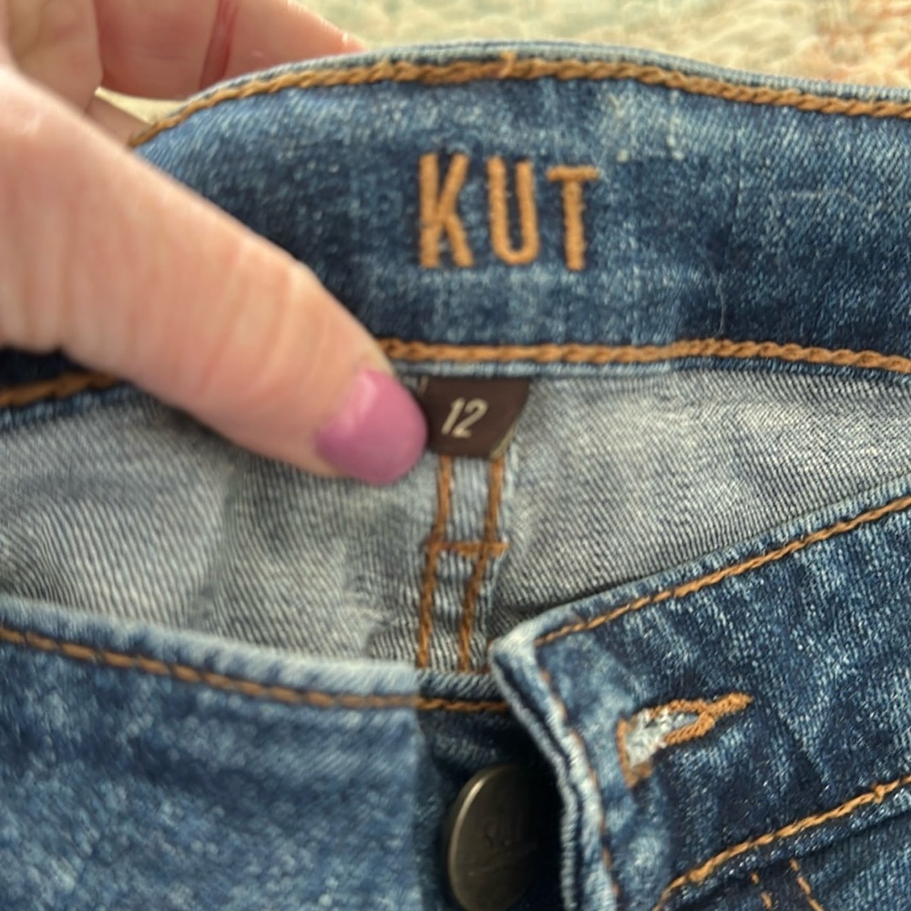 Kut from the Kloth skinny distressed jean